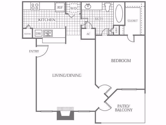 Unit 1327 1327 floor plan